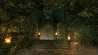 The Orient shelter | Free animated motion background | Cave scenery animation