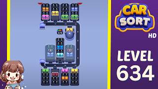 Car Sort Level 634 Solution Walkthrough