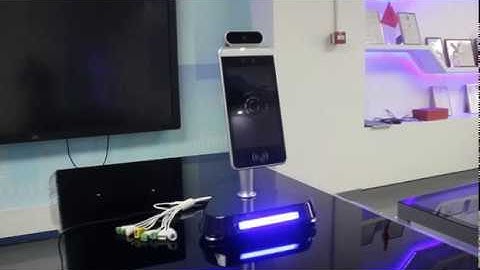 Face recognition temperature measurement terminal