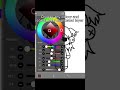 Lineart colour tutorial! (Ibispaintx) #digitalart #digital #art #drawing #fyp #trend #shorts #media