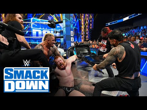 The Bloodline executes a vicious post-match attack on Sheamus: SmackDown, Oct. 21, 2022