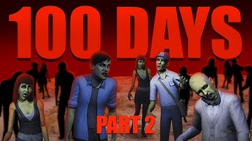 Surviving 100 Days in the Zombie Apocalypse in the Sims 3 (Part 2)