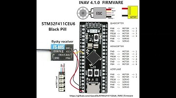 STM32F411CEU6 INAV 4.1.0 Firmware