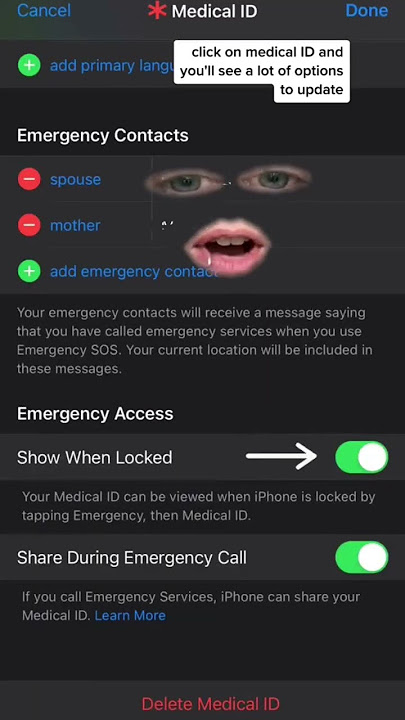 Update your phone’s health app with your period info in case of emergencies #shorts