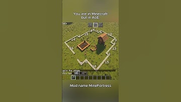 Mod Name MineFortress. Getting better with every update! #minecraft #mod