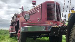 1950 FWD 4 wheel drive Emeryville Fire truck shipped to Dubai