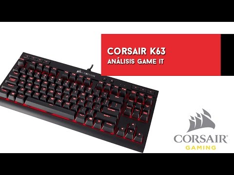 Corsair K63, unboxing y review