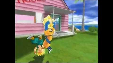 Super Saiyans Kid Trunks vs Goten (DBZ Budokai Tenkaichi 3 Very Hard)