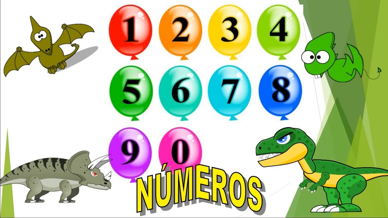 Números de 1 a 10. Numbers in portuguese. - YouTube