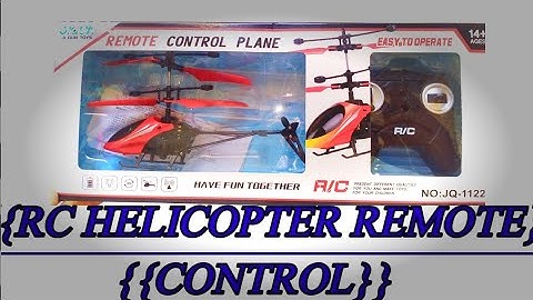 RC Helicopter NO Qj-1122 Unboxing and test Remote Control ||Rc Helicopter 2023 Collection