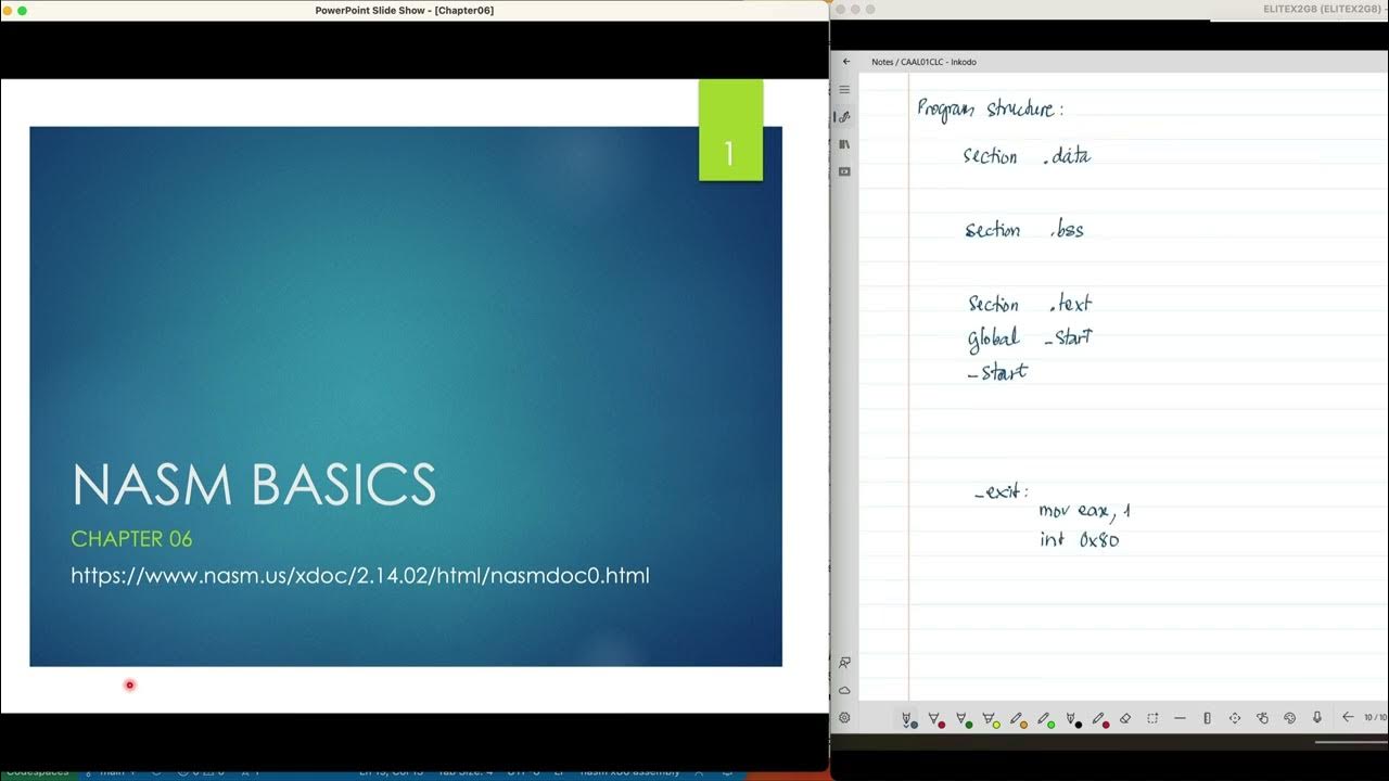 Chương 6: NASM - YouTube