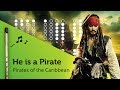 He is a pirate pirates of the caribbean on tin whistle d  tabs tutorial