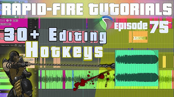 Advanced Audio Editing in REAPER: 30+ Hotkeys for Editing (Rapid-fire Reaper Tutorials Ep75)