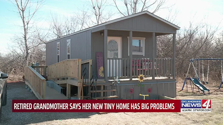 Retired grandmother says her new tiny home has big problems