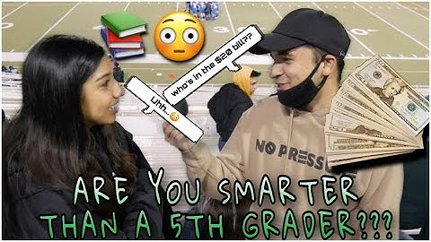 ARE YOU SMARTER THAN A 5TH GRADER??HIGH SCHOOL EDITION (PUBLIC INTERVIEW)