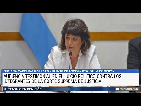 COMISIÓN EN VIVO: 21 de marzo de 2023 - JUICIO POLÍTICO - Diputados Argentina