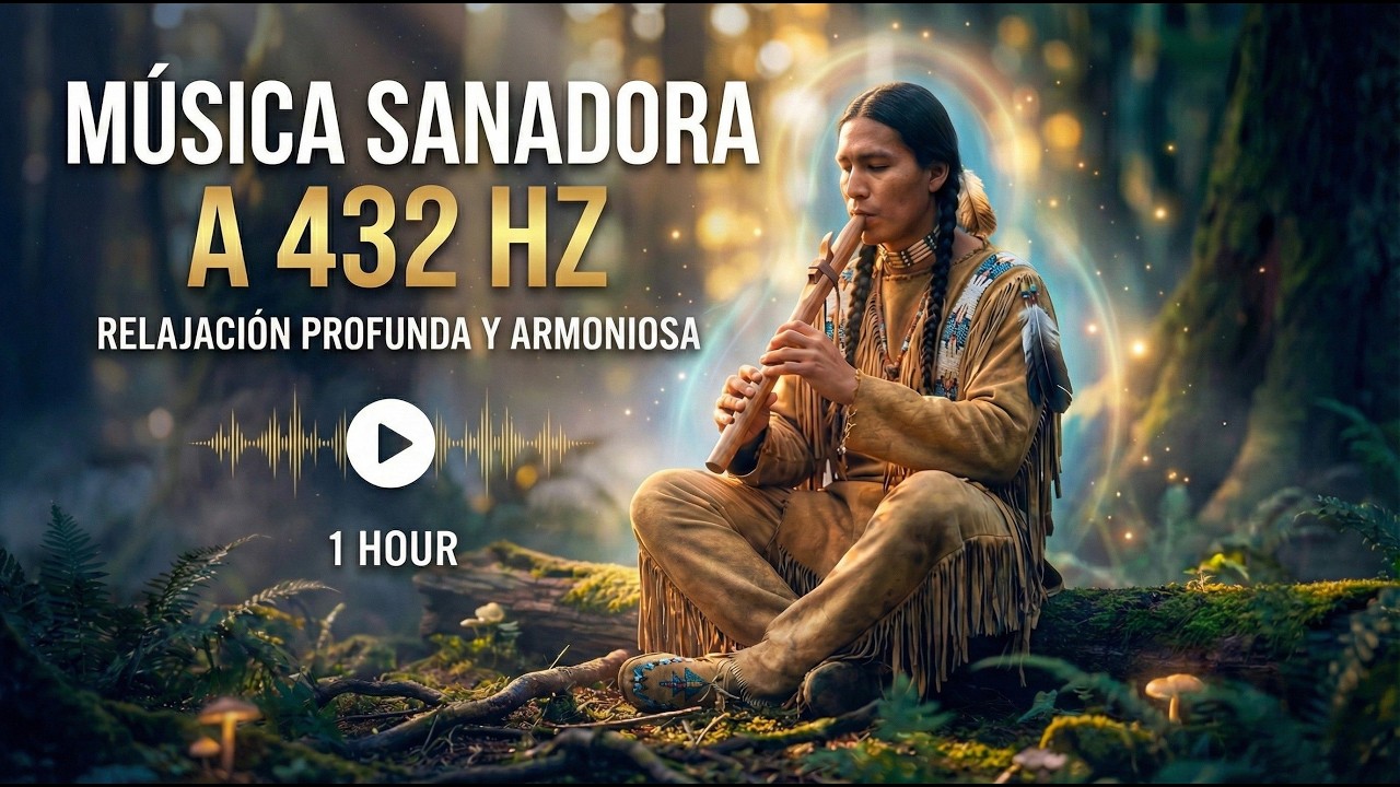 Escucha Esto para Sanar 🧡 Música 432 Hz con Flauta Nativa Americana | Meditación Profunda