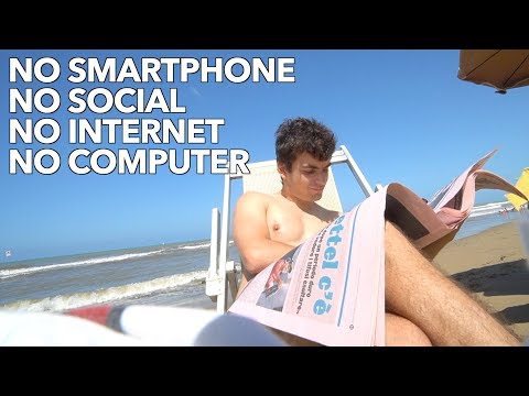 Video: Puoi vivere senza tecnologia?