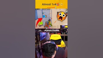 Jonathan Shocked🤯 By Enemy Shot🔥Jonathan Gaming #viral #shorts #jonathan  #lolzzzgaming #funny