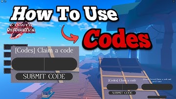 How to Use Codes in Clover Retribution Roblox