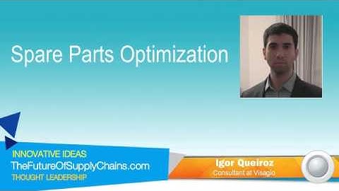 Spare Parts Optimization
