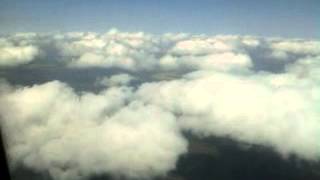 Облака из окна самолёта