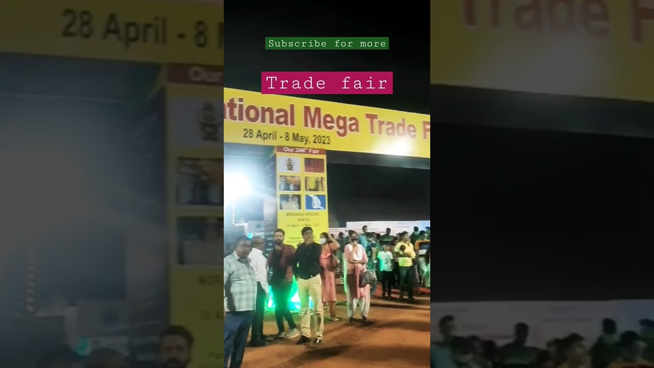 Indian international mega trade fairtrade fair videoRanchi Jharkhand