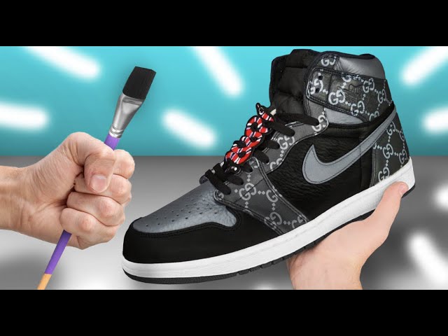 Black GD Graffiti Custom Air Force 1 – shecustomize