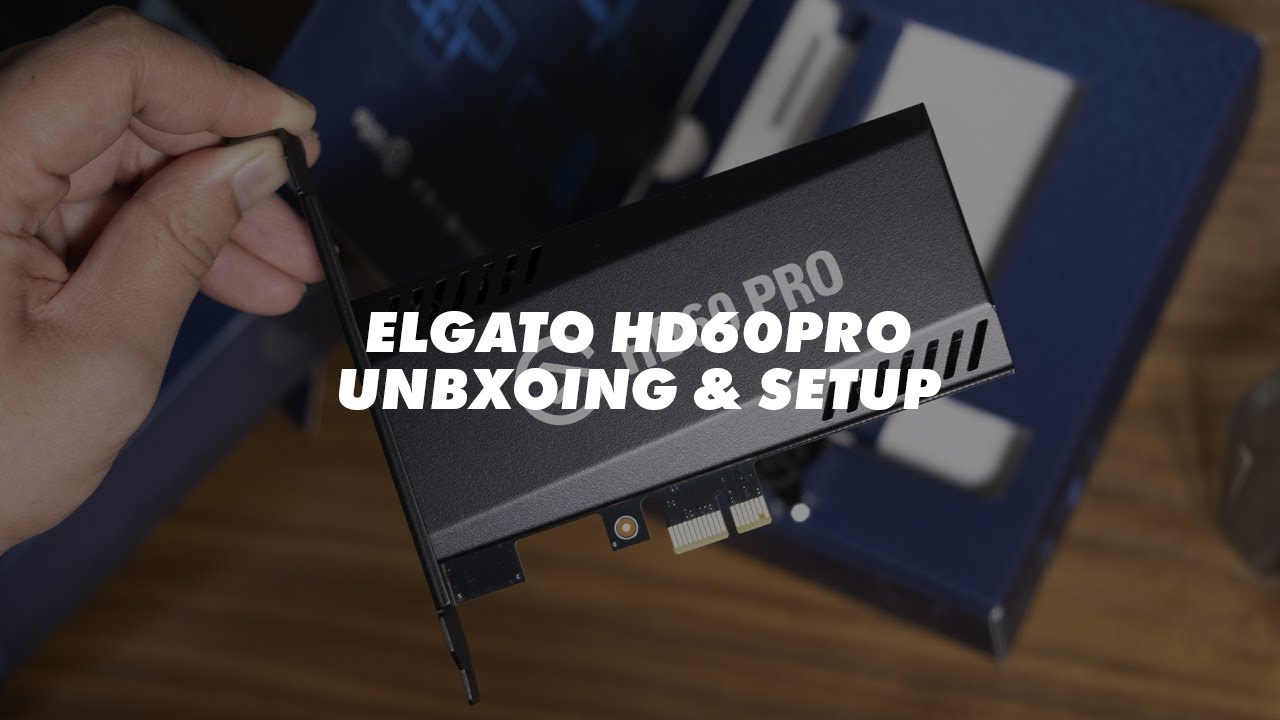 Test du boitier Elgato hd60s + Unboxing Tutoriel et installation