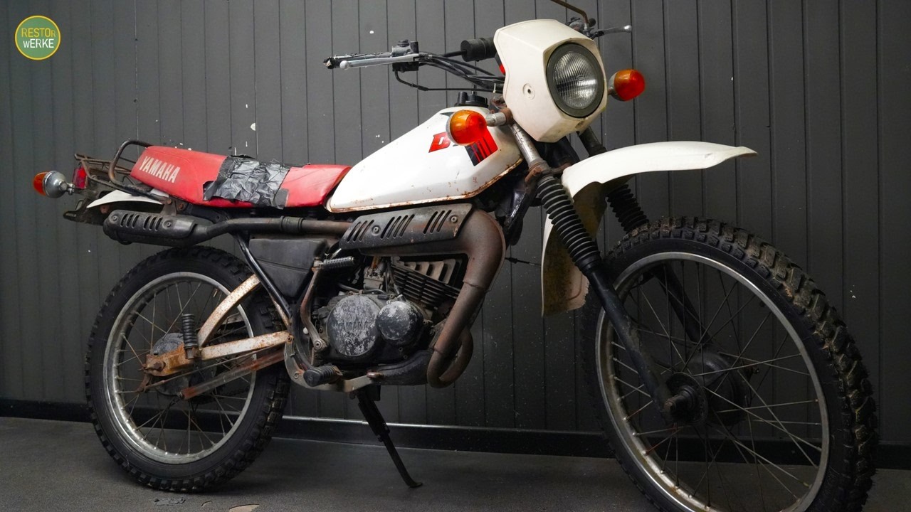 1982's Yamaha DT50MX Restoration - from start to finish! - YouTube