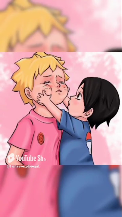 Boruto and Sarada as cute kid's 💖🥺💖#sarada #boruto #naruto #edit
