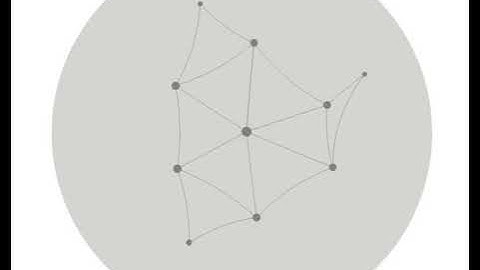 Hyperbolic Force Directed Graph Layout Explained