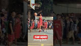 Team Navais practice their shooting skills #pinoyhoopers #basketball #highlights