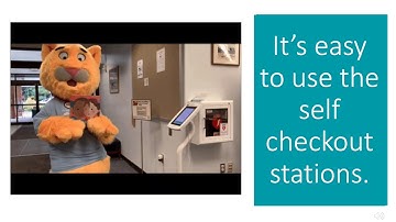 How to Use Self-Checkout Stations in the Library