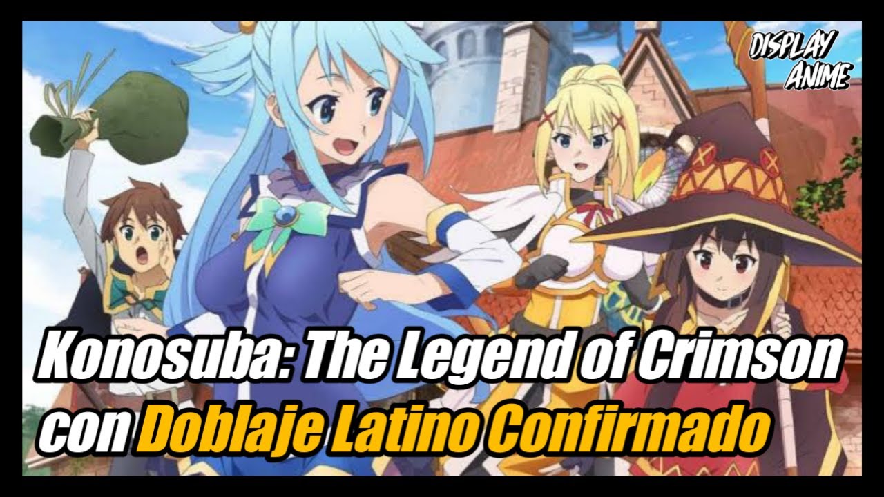 Crunchyroll.pt - FALTA POUCO para KONOSUBA: Legend of Crimson dubladinho  aqui na Crunchyroll! 🤩 ✨ SAIBA MAIS