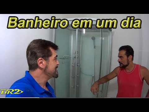 Vídeo: Cabine De Duche Faça Você Mesmo