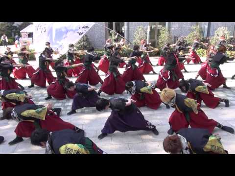 【千葉工業大学風神】02 南中ソーラン 津田沼祭3日目 PJ760V【2014年】