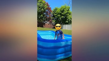 Sable Inflatable Pool, 118 x 72.5 x 20in Rectangular Swimming Pool for Toddlers, review