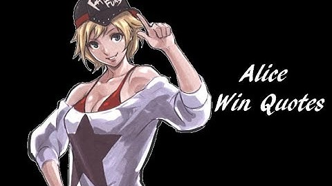 The King of Fighters XIV: Alice Win Quotes