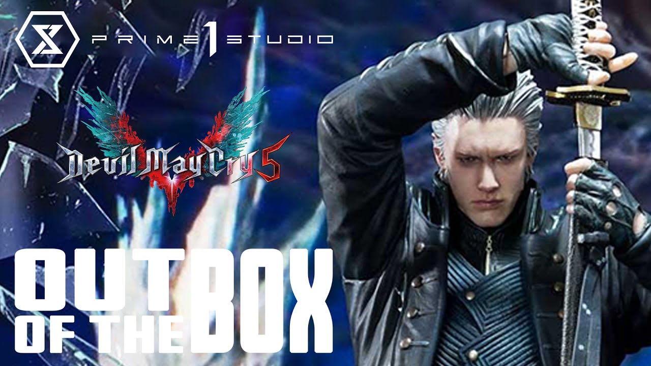 Devil May Cry 5 DMC5 Vergil Silver Cosplay Wig