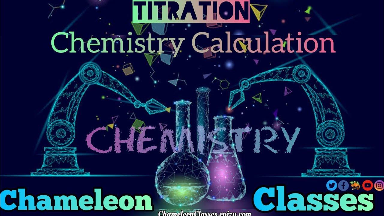How to calculate titration results? l Titration Calculation l Chemistry