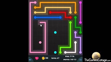 Flow Game Level - 707 [11x11] Mania Connect the Dots