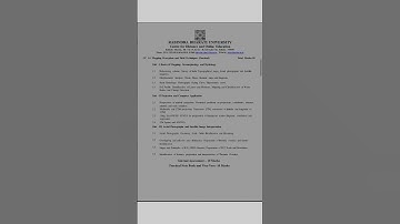 RBU distance first semester syllabus of geography