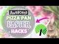 6 Ingenious Ways TO USE PIZZA PANS/Dollar Tree Easter & Spring DIYS/Dollar Tree HACKS