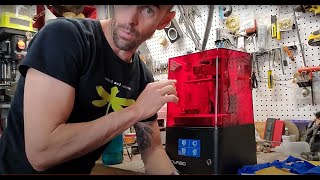 Nova3d Bene4 Resin 3d printer Unboxing, Setup, and First Print