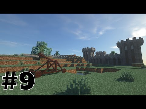 Minecraft Modlu Survival türkçe oynanış/bölüm #9 S5 ( Mancınık İle Kaleyi Ele Geçirdik )