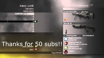 Thanks for 50 Subs! - Class setup!