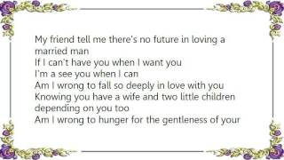 Cassandra Wilson - If Loving You Is Wrong Lyrics