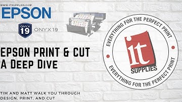 EPSON PRINT AND CUT GRAPHTEC AND ONYX