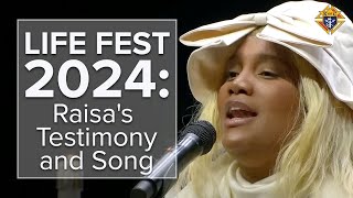 Raisa&#39;s Testimony and Song